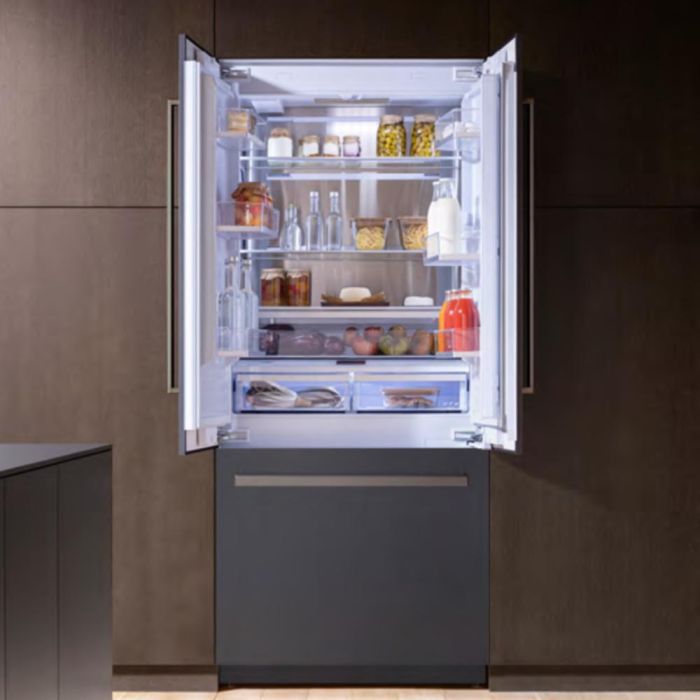 Front Panel Kit Bertazzoni SP36FDCV in Black showcased by Corbeil Appliances