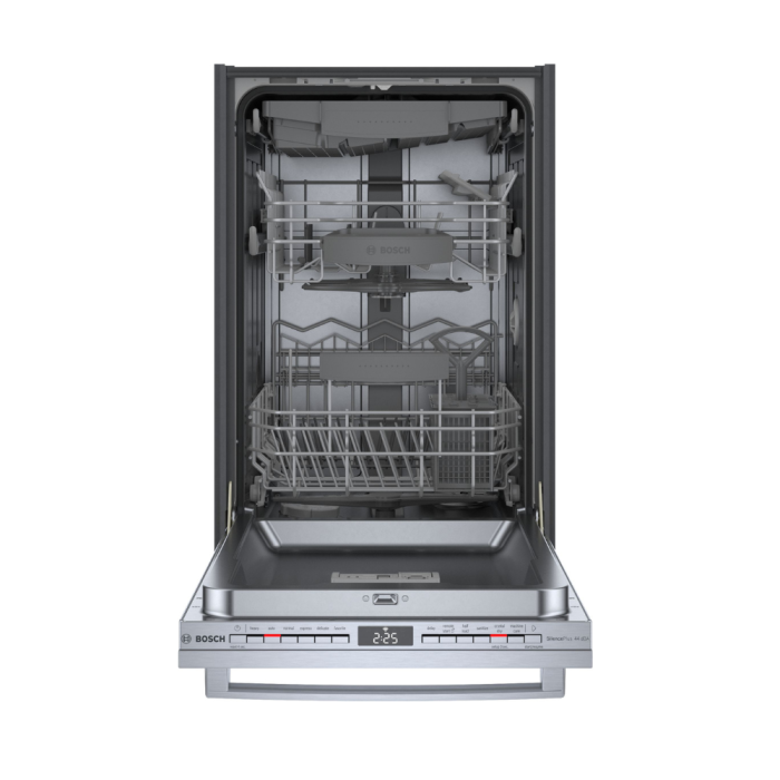 Lave-vaisselle Bosch SPX68C75UC 44 dB 17.64 Po. Decibels 44   6 cycles Encastrable   largeur 18 pouces