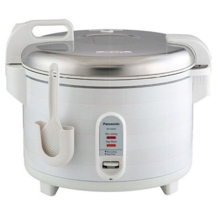 Cuiseur à riz Panasonic SR2363FH en Blanc présenté par Corbeil Electroménager