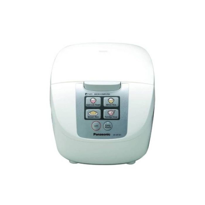Cuiseur à riz Panasonic SRDF101 en Blanc présenté par Corbeil Electroménager