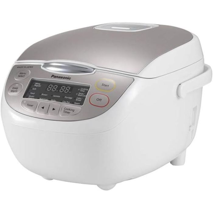 Cuiseur à riz électronique Panasonic SRJMY108 en Beige présenté par Corbeil Electroménager