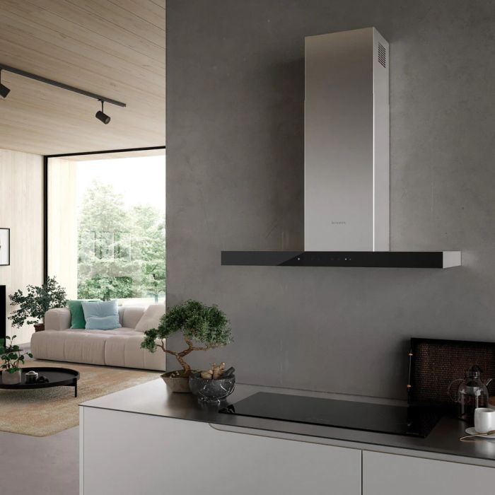 36 In. Chimney Hood  600 Cubic feet per minute Faber STSP36SSV Stainless  Wall-mount  600 cubic feet per minute