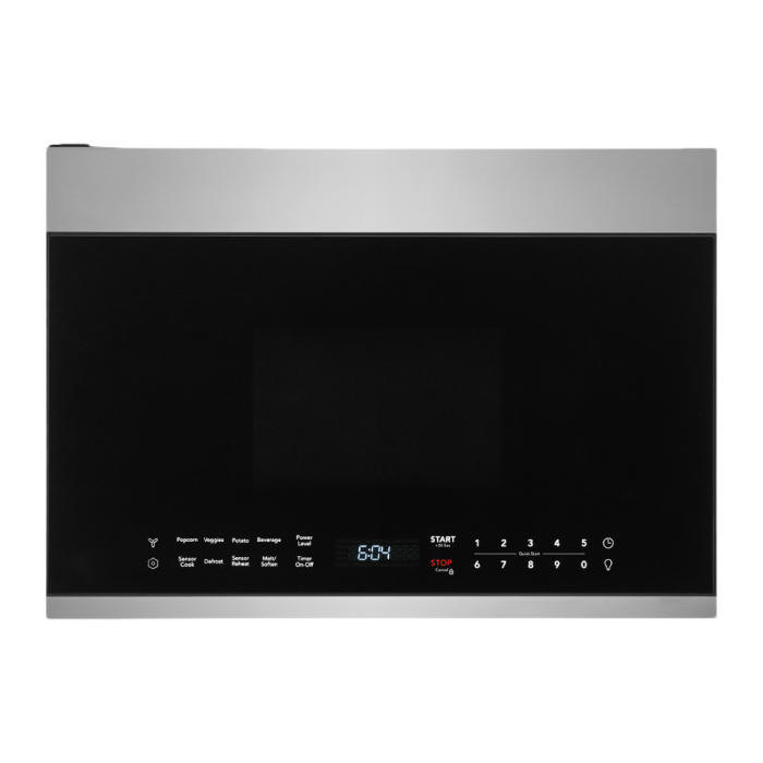 Micro-onde 1000 W 1.4 pi. cu. Frigidaire UMV1422US  Inox Capacité 1.4 pied cubic  puissance 1000 watt  Hotte sous cabinet
