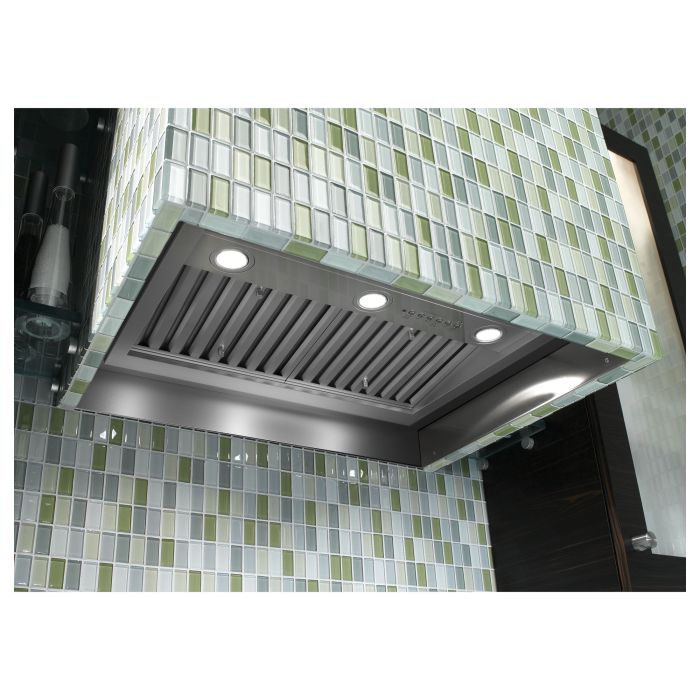 29 In. Under Cabinet Hood  610 Cubic feet per minute GE UVC9300SLSS Stainless  Built-in  610 cubic feet per minute