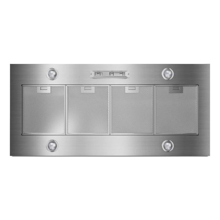 Hotte Sous armoires 48 Po. 1170 Pieds cubes par minute KitchenAid UVL6048JSS Inox Installation Encastrable  1170 pieds cubes par minute