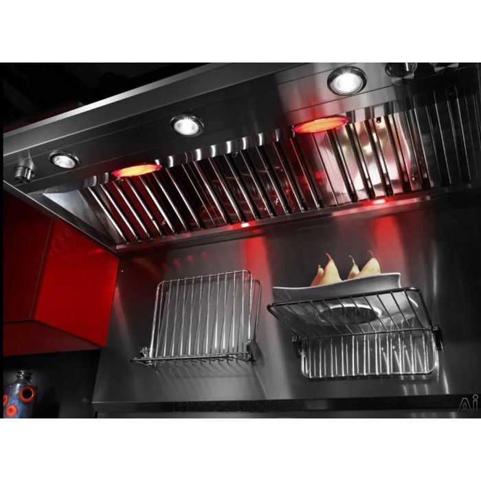 Ensemble de dosseret de hotte de cuisinière en acier inoxydable de 30 po avec tablette à double position Whirlpool W10285447 en Inox présenté par Corbeil Electroménager
