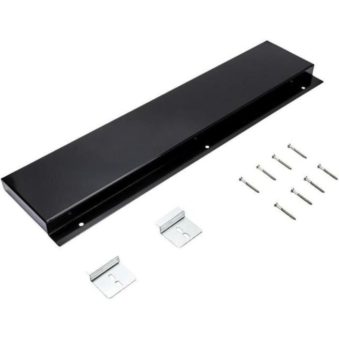 Dosseret de cuisinière Whirlpool W10655449 en Noir présenté par Corbeil Electroménager