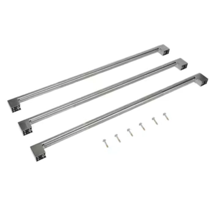 Refrigerator Handle Kit JennAir W11296021 in Stainless showcased by Corbeil Appliances