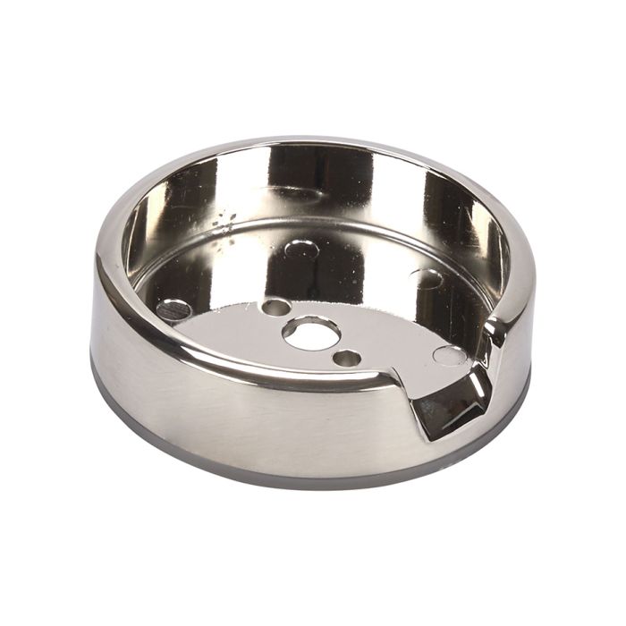 Range Chrome Knob Bezel  showcased by Corbeil Appliances