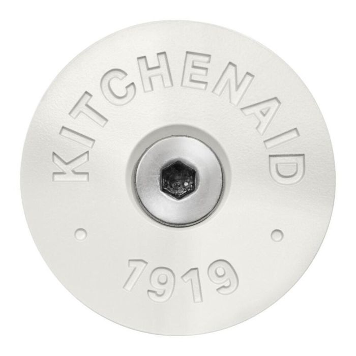 Kit de médaillon pour poignée de cuisinière à mascarpone de style professionnel KitchenAid W11368841MP en Blanc présenté par Corbeil Electroménager