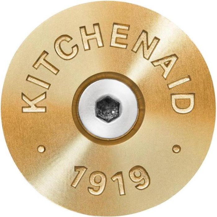 Ensemble de médaillons pour poignée de cuisinière de style professionnel KitchenAid W11368841NE en Or présenté par Corbeil Electroménager