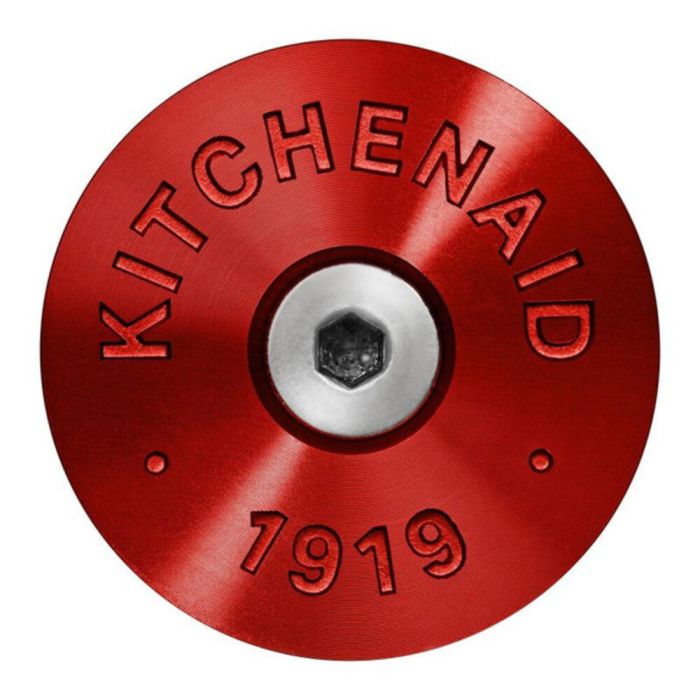 Ensemble de médaillons pour poignée de cuisinière de style professionnel KitchenAid W11368841RE en Rouge présenté par Corbeil Electroménager