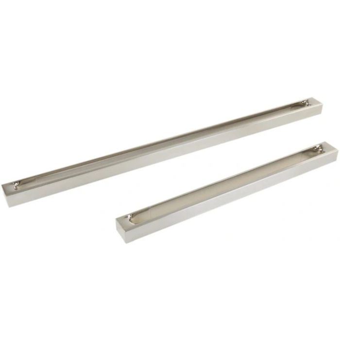 Kit de poignée pour réfrigérateur encastrable de 30 po avec congélateur en bas, noir – JennAir W11644970 en Inox présenté par Corbeil Electroménager