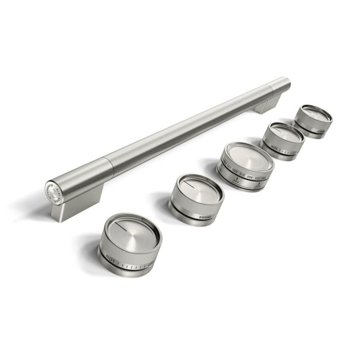 Kit d'accessoires pour poignées et boutons KitchenAid W11774749 en Inox présenté par Corbeil Electroménager