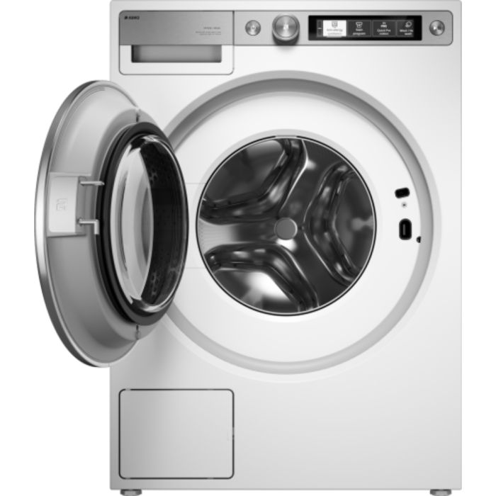 2.8 cu. ft. Front load Washer  Asko W7XLW   Capacity  2.8 cubic feet  29 cycles   Freestanding   Stainless Steel tub
