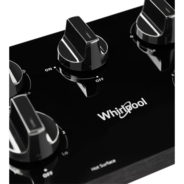Plaque de cuisson Whirlpool WCE77US6HB Vitrocéramique  5 éléments  presenté par Corbeil