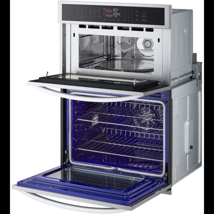 Fours combinés LG WCEP6423F en Inox  Encastrable largeur 30