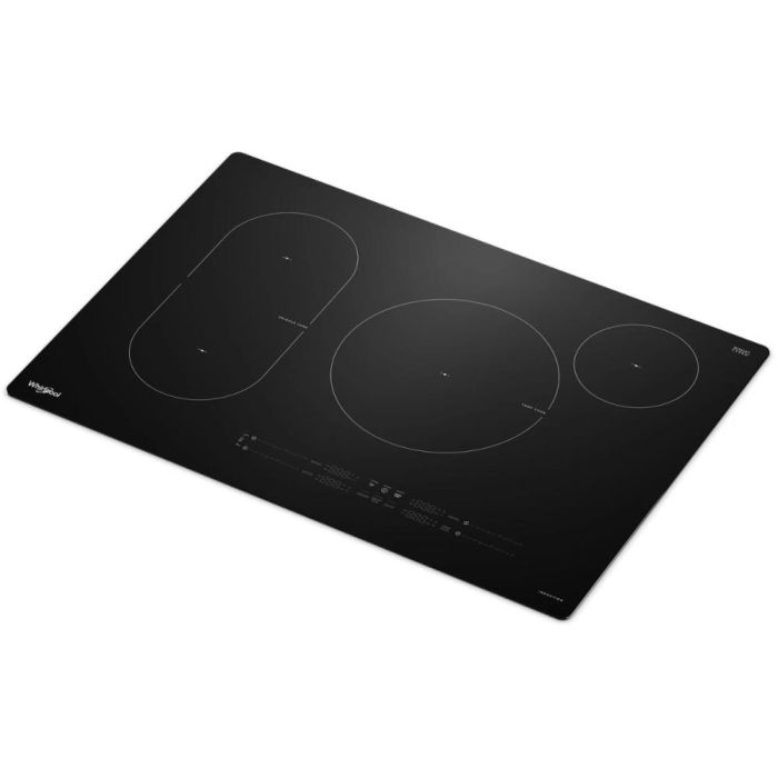 Cooktop Whirlpool WCIT7030SB with integrated ventilation   Ceramic Glass 4 elements