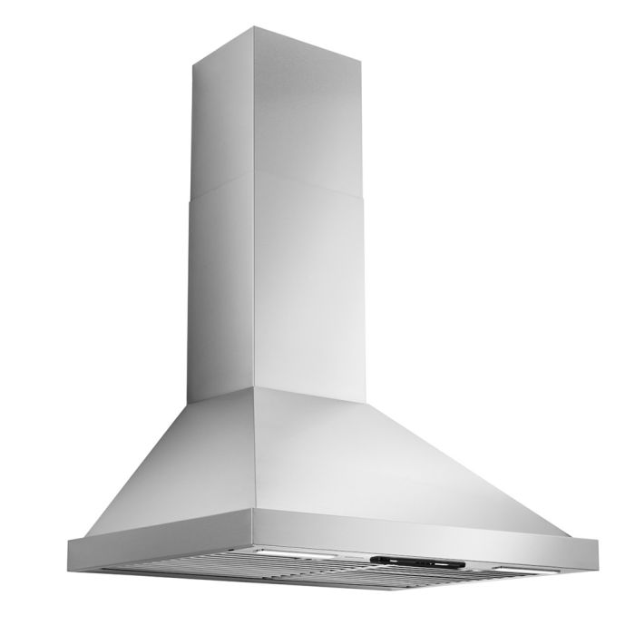 30 In. Chimney Hood  650 Cubic feet per minute Best WCP1306SS Stainless  Wall-mount  650 cubic feet per minute