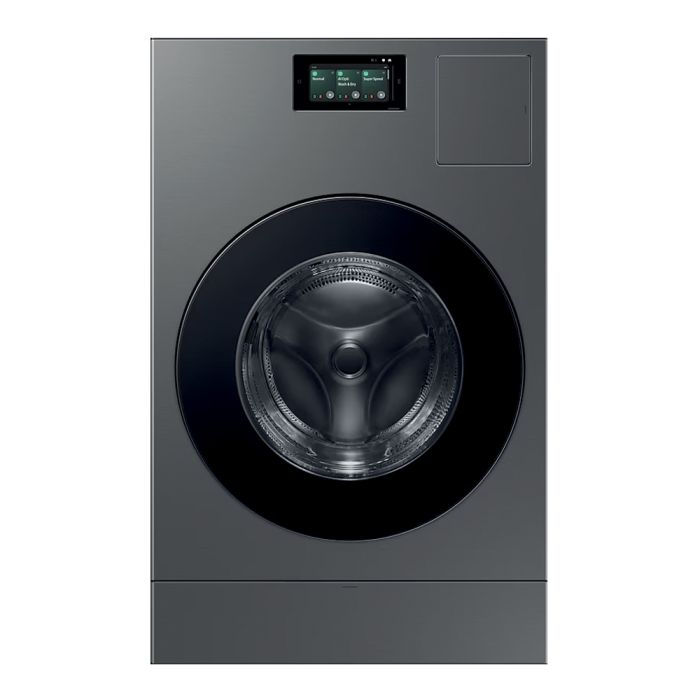 Combiné laveuse et sécheuse de 27po 6.1.pi.cu Samsung AI WD53DBA900HZA1 Capacité 6.1 pieds cubes  cycle nettoyage 23    système séchage Pompe à chaleur  largeur 27 pouces