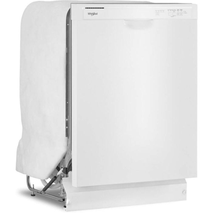 Lave-vaisselle Whirlpool WDF341PAPW 57 dB 23.875 Po. Decibels 57   4 cycles Encastrable   largeur 24 pouces