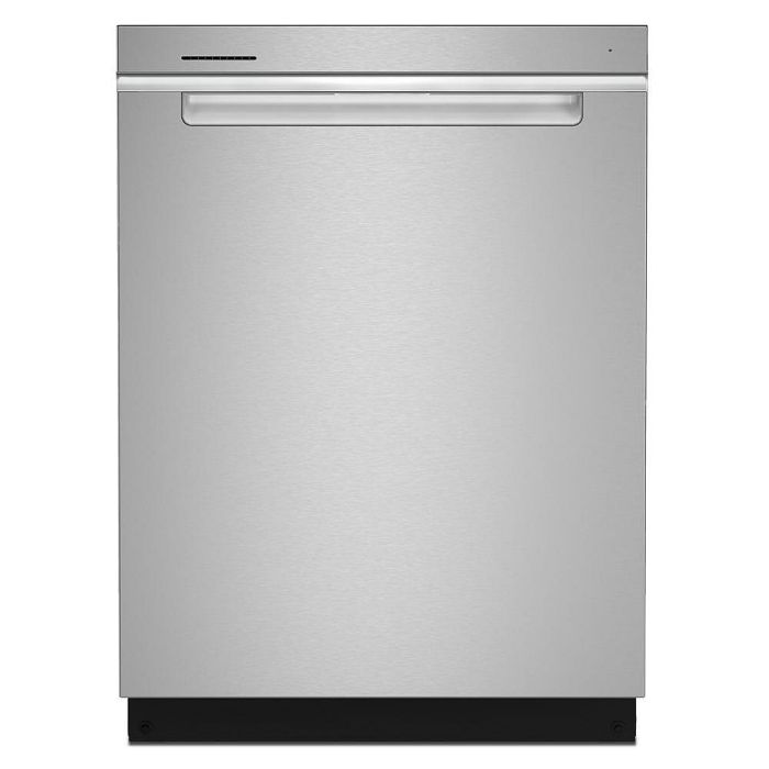 23.87 In. 47 dB Dishwasher Whirlpool WDTA50SAKZ width 24 inches  47 Decibels  5 cycles  Built-in