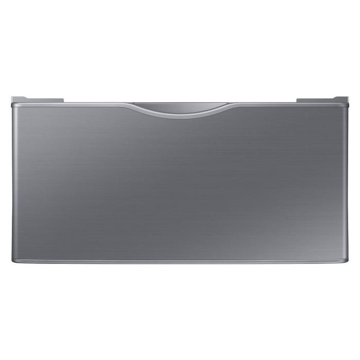 Samsung Pedestal WE402NP Stainless 27 in. in Stainless showcased by Corbeil Appliances