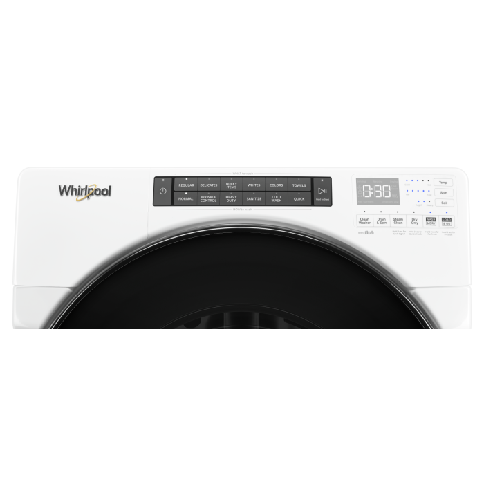 All-in-one washer dryer Whirlpool, 5.2 cu. ft. WFC682CLW Capacity 5.2 cubic feet  width 27 inches