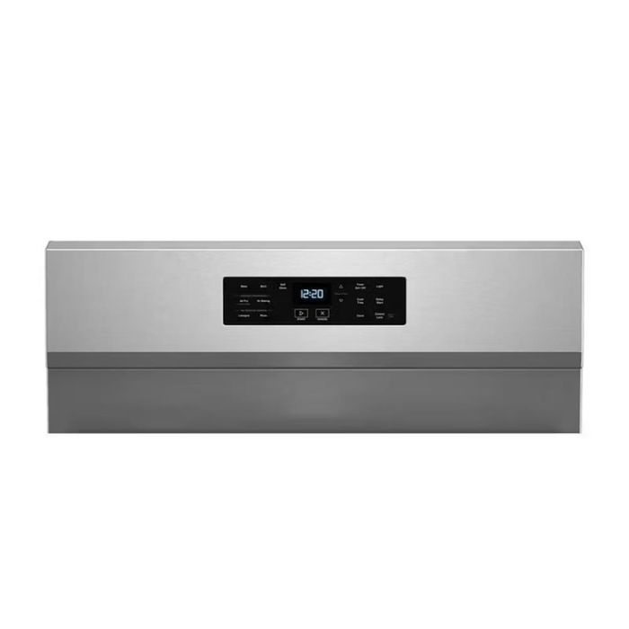 30 In. Gas Range Whirlpool WFGS5030RZ  Stainless  5 Burners     Capacity 5 cubic feet   Width 30 inches