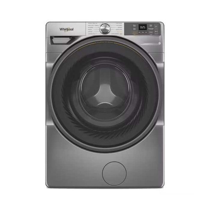 Laveuse Whirlpool Chargement frontal WFW5720RR 5.2 pi. cu.   Capacité 5.2 pieds cubes  12 cycles   Autoportant   cuve Acier Inoxydable