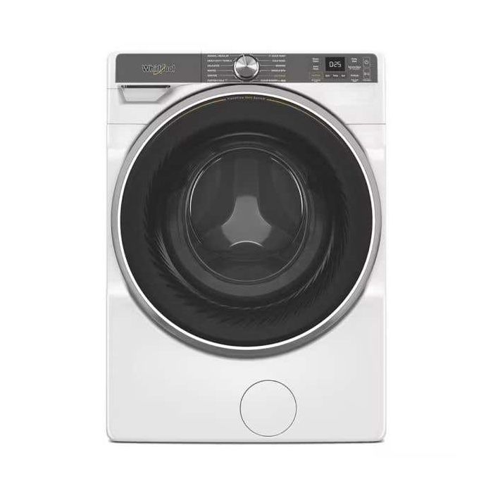 Laveuse Whirlpool Chargement frontal WFW6720RW 5.8 pi. cu.   Capacité 5.8 pieds cubes  12 cycles   Autoportant   cuve Acier Inoxydable