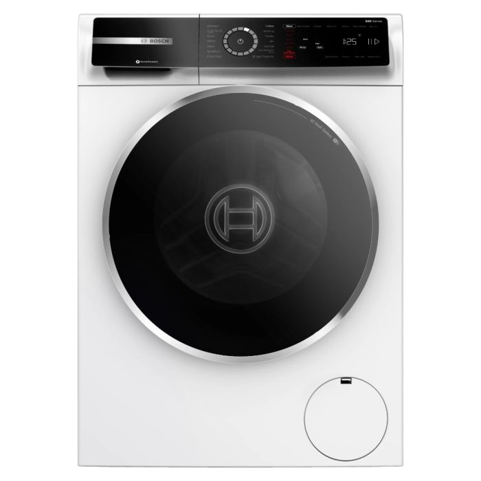 Laveuse Bosch Chargement frontal WGB24600UC 2.4 pi. cu.   Capacité 2.4 pieds cubes  14 cycles   Superposable   cuve Acier Inoxydable