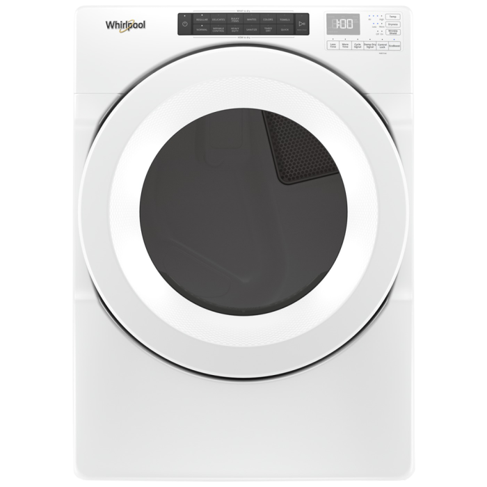 Sécheuse Whirlpool WGD5620HW 7.4 pi. cu.   Capacité  7.4 pieds cubes  Cycles 36   Superposable   Système de séchage Ventilé