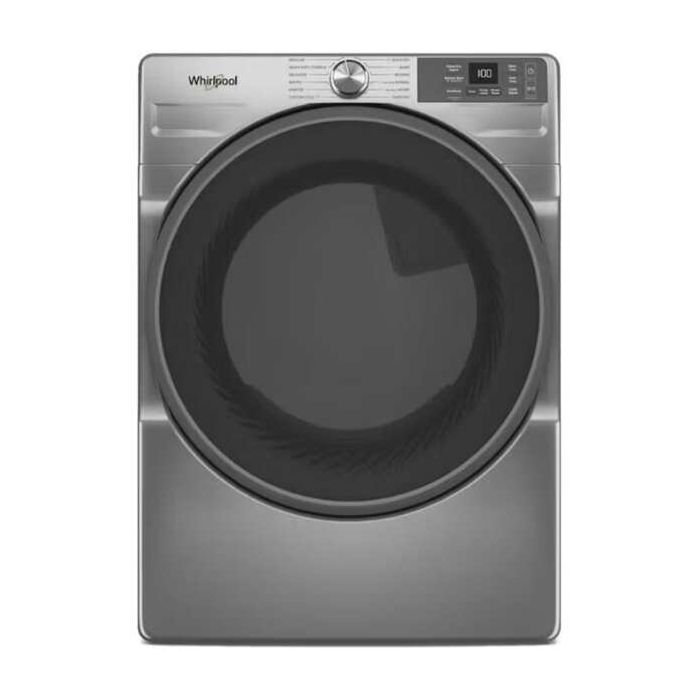Dryer Whirlpool WGD5720RR 7.4 cu. ft. in Silver  Capacity 7.4 cubic feet Cycles 12   Stackable  Drying system Ventilated