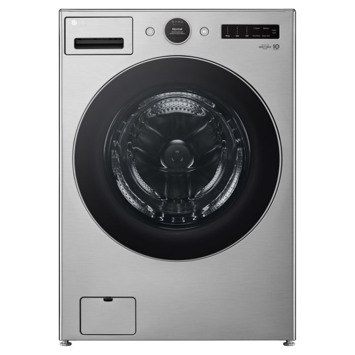 5.2 cu. ft. Front load Washer  LG WM5700HVA   Capacity  5.2 cubic feet  25 cycles   Freestanding   Stainless Steel tub