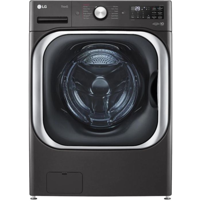 6 cu. ft. Front load Washer  LG WM8900HBA   Capacity  6 cubic feet  12 cycles   Stackable   Stainless Steel tub
