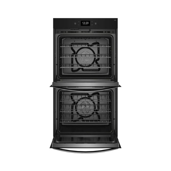 Four mural  Whirlpool WOED7030PV Inox Noir   Capacité  5 pieds cubes   Encastrable largeur 30 pouces