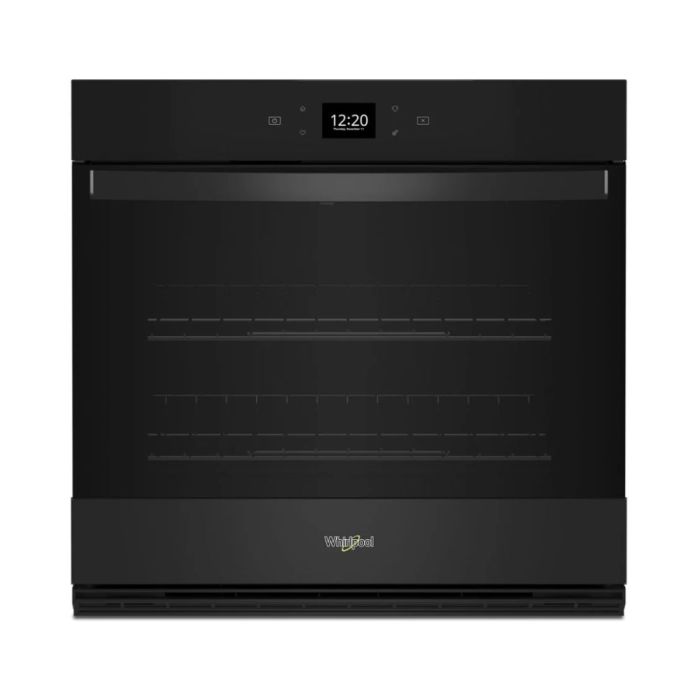 Wall oven  Whirlpool WOES5030LB Black   Capacity  5 cubic feet   Built-in Width 30 inches