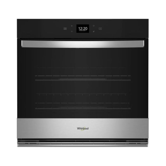 Wall oven  Whirlpool WOES5030LZ Stainless   Capacity  5 cubic feet   Built-in Width 30 inches