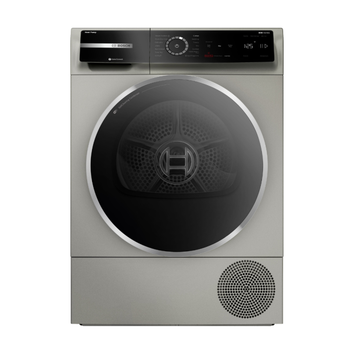 Dryer Bosch WQB245AXUC 4 cu. ft. in Grey  Capacity 4 cubic feet Cycles 14   Stackable  Drying system Condensation