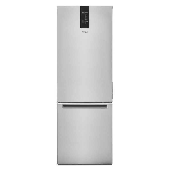Refrigérateur Whirlpool WRB533CZJZ Inox Congélateur en bas / porte largeur 24 pouces Capacité 12.9 pieds cubes