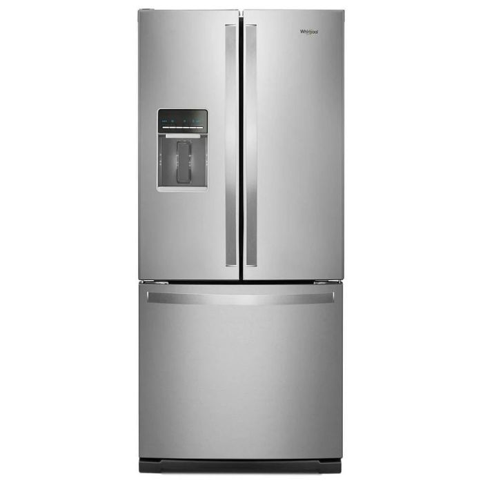 Refrigérateur Whirlpool WRF560SEHZ Inox Portes françaises largeur 30 pouces Capacité 19.7 pieds cubes