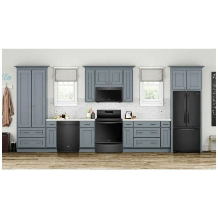 Refrigérateur Whirlpool WRF560SMHB Noir Portes françaises largeur 30 pouces Capacité 19.68 pieds cubes