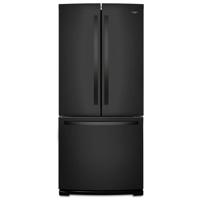 Refrigerator Whirlpool WRF560SMHB Black  Capacity 19.68 cubic feet French Door   width 30 inches