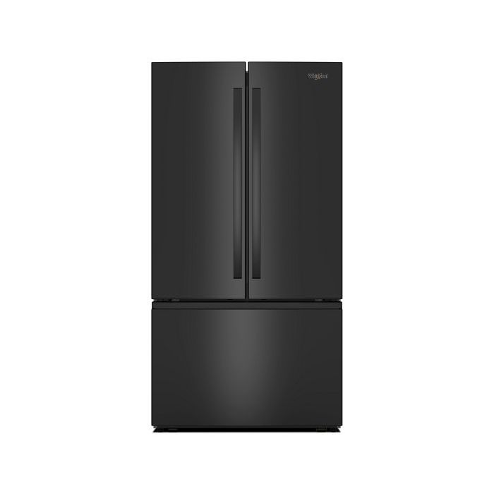 Refrigerator Whirlpool WRFF3136SB Black  Capacity 30.52 cubic feet French Door   width 36 inches