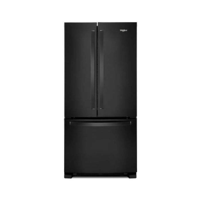 Refrigerator Whirlpool WRFF5333PB Black  Capacity 22.1 cubic feet French Door   width 33 inches
