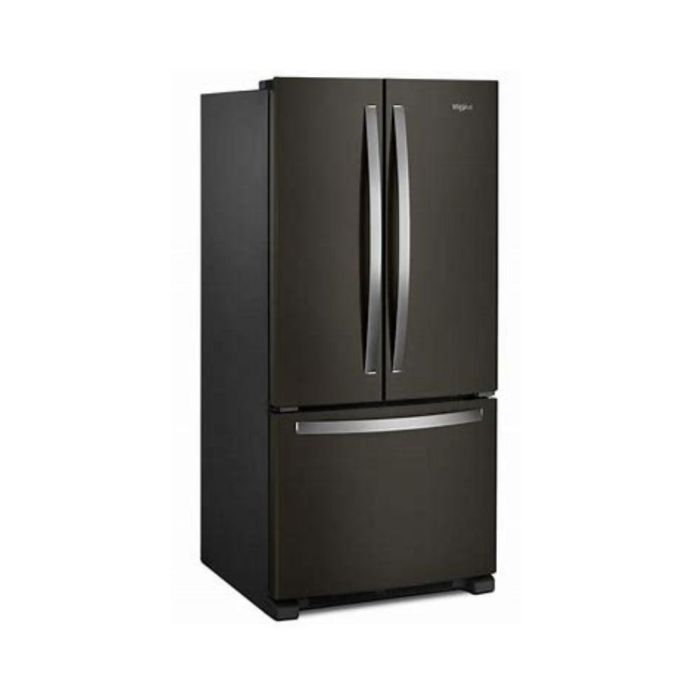 Refrigérateur Whirlpool WRFF5333PV Inox Noir Portes françaises largeur 33 pouces Capacité 22.1 pieds cubes
