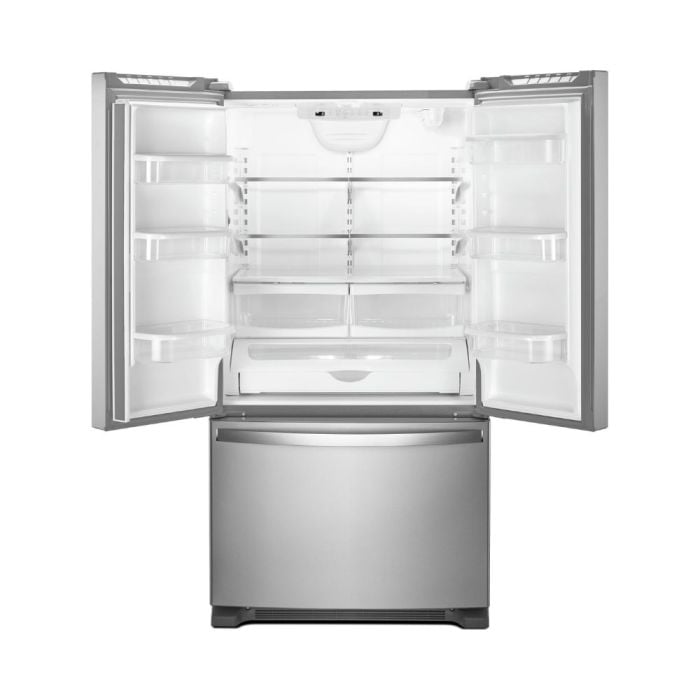 Refrigérateur Whirlpool WRFF5333PZ Inox Portes françaises largeur 33 pouces Capacité 22.1 pieds cubes