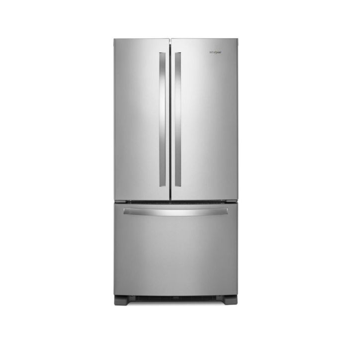 Refrigérateur Whirlpool WRFF5333PZ Inox Portes françaises largeur 33 pouces Capacité 22.1 pieds cubes