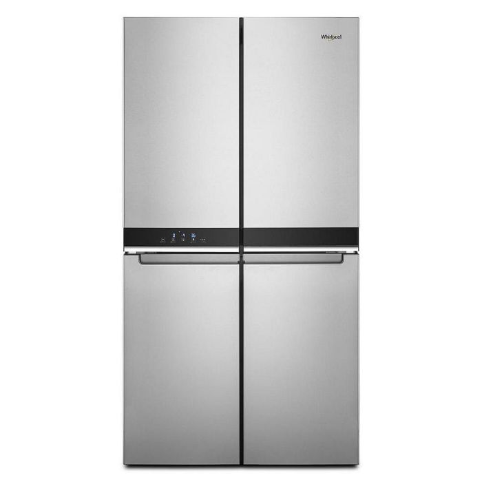 Refrigérateur Whirlpool WRQA59CNKZ Inox Portes françaises largeur 36 pouces Capacité 19.4 pieds cubes